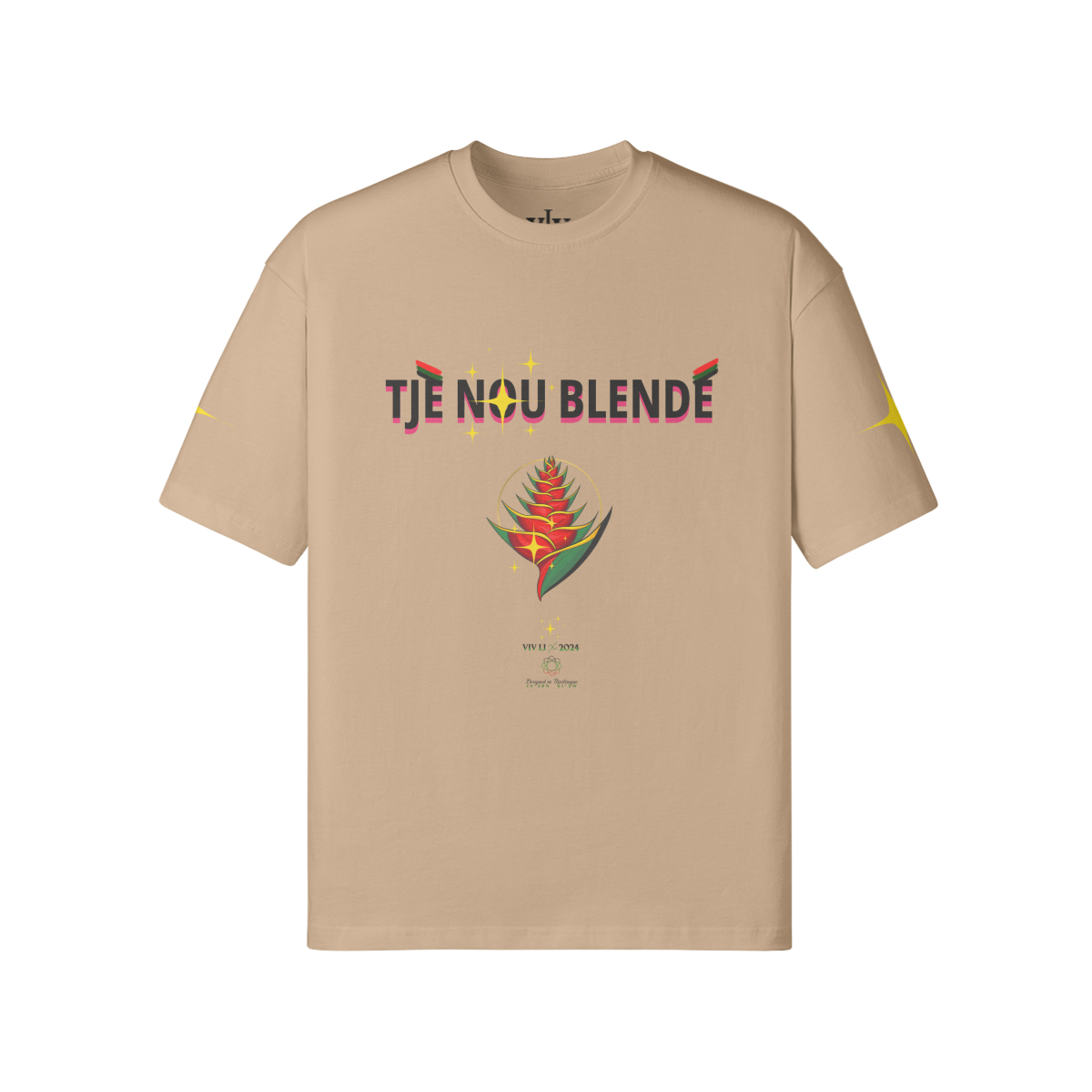 T Shirt Oversize " Tjè Nou Blendé "