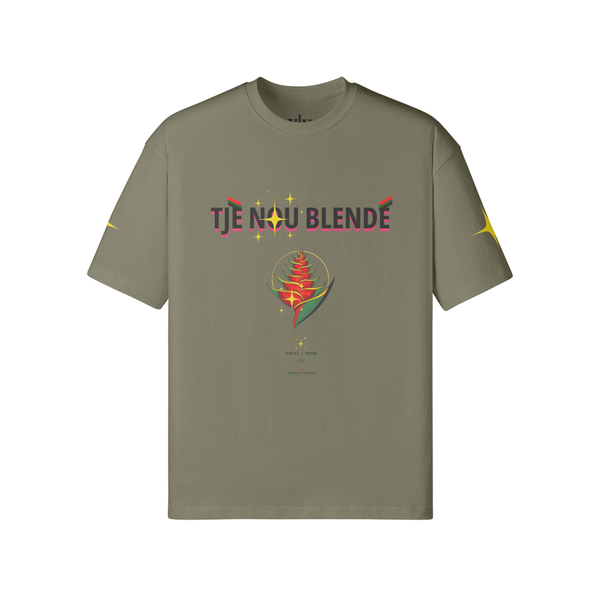 T Shirt Oversize " Tjè Nou Blendé "