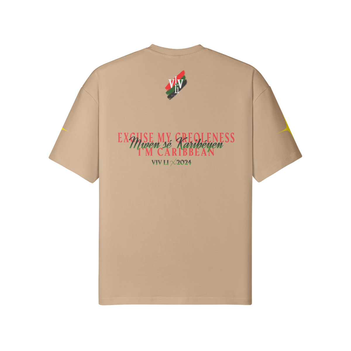 T Shirt Oversize " Tjè Nou Blendé "