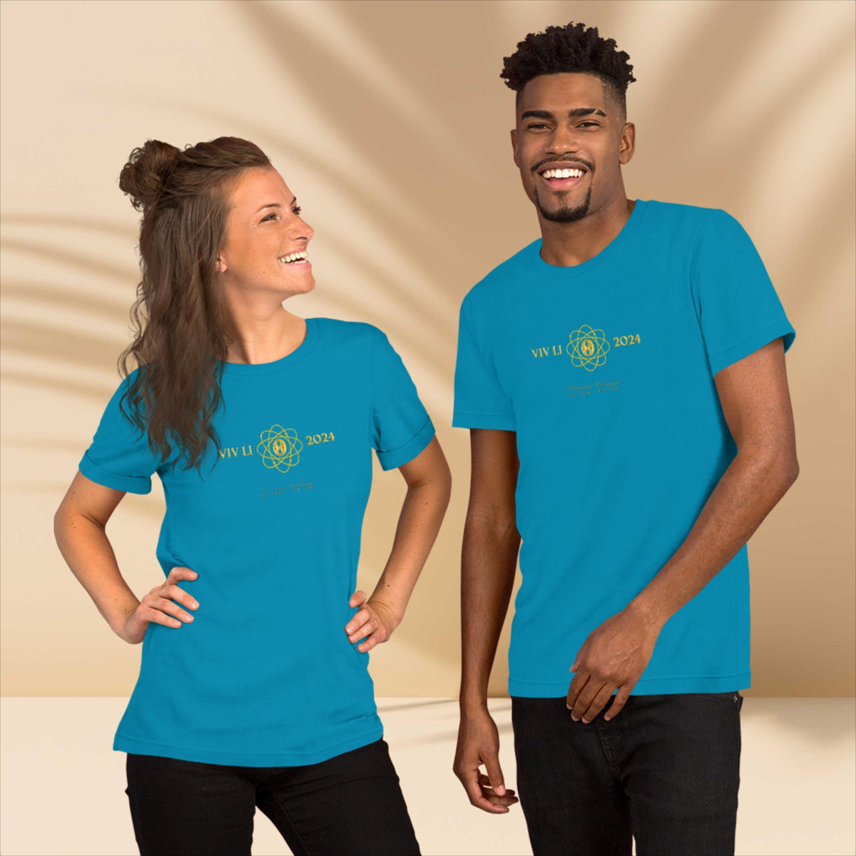 T-shirt unisexe VIVLI "GRÈN KAFÉ"