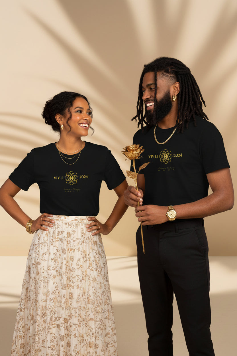 T-shirt unisexe VIVLI "GRÈN KAFÉ"