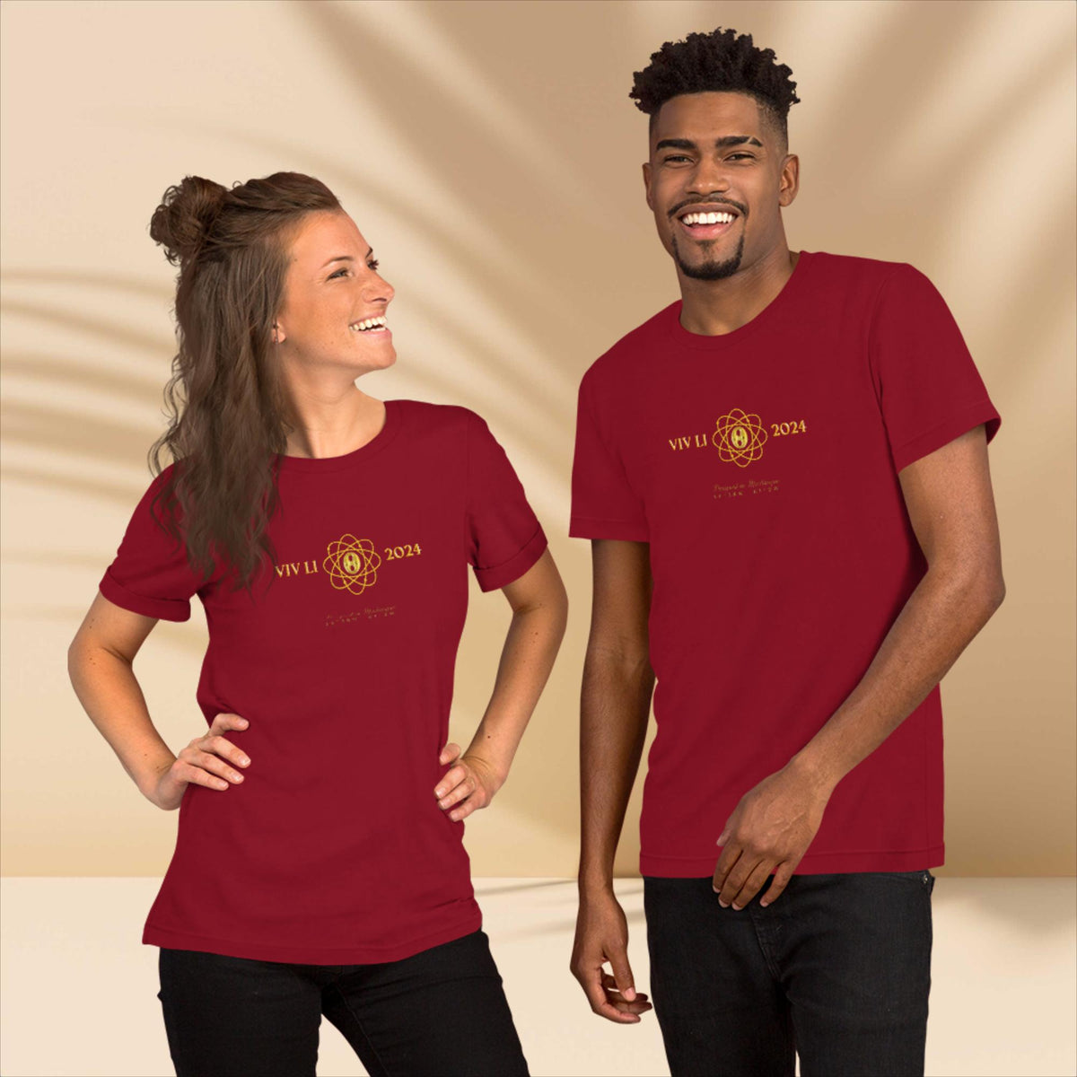 T-shirt unisexe VIVLI "GRÈN KAFÉ"