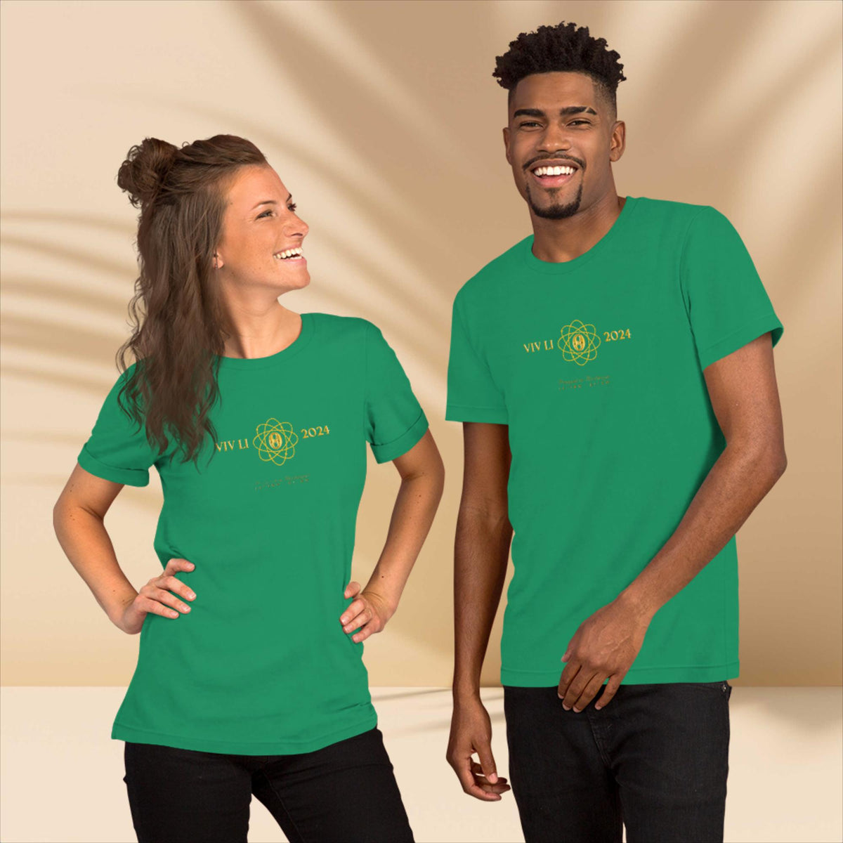 T-shirt unisexe VIVLI "GRÈN KAFÉ"