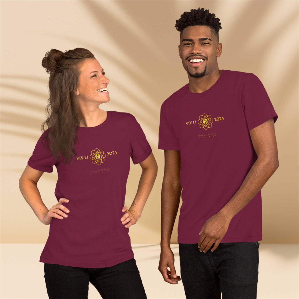 T-shirt unisexe VIVLI "GRÈN KAFÉ"