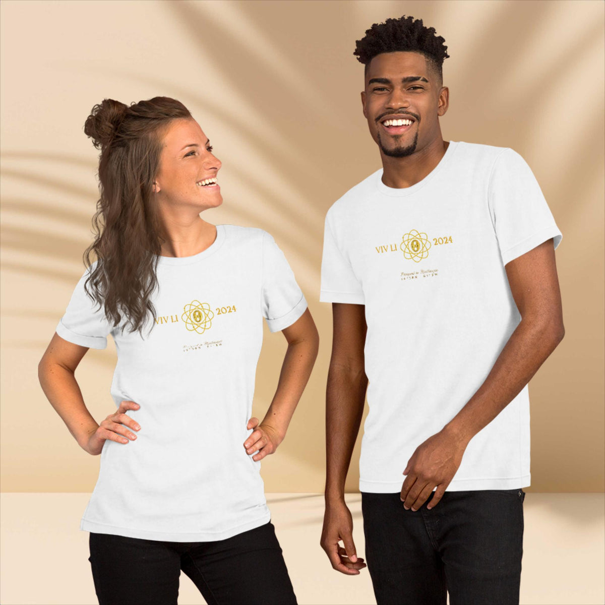 T-shirt unisexe VIVLI "GRÈN KAFÉ"